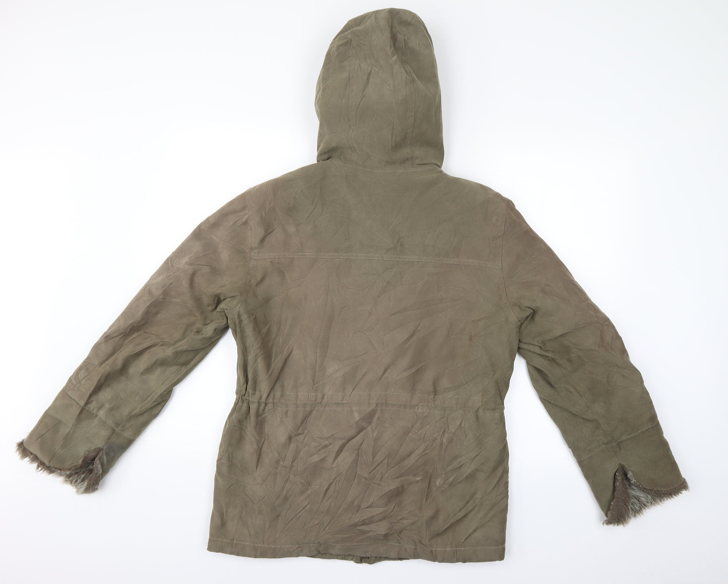 NEXT Womens Green   Anorak Coat Size 8