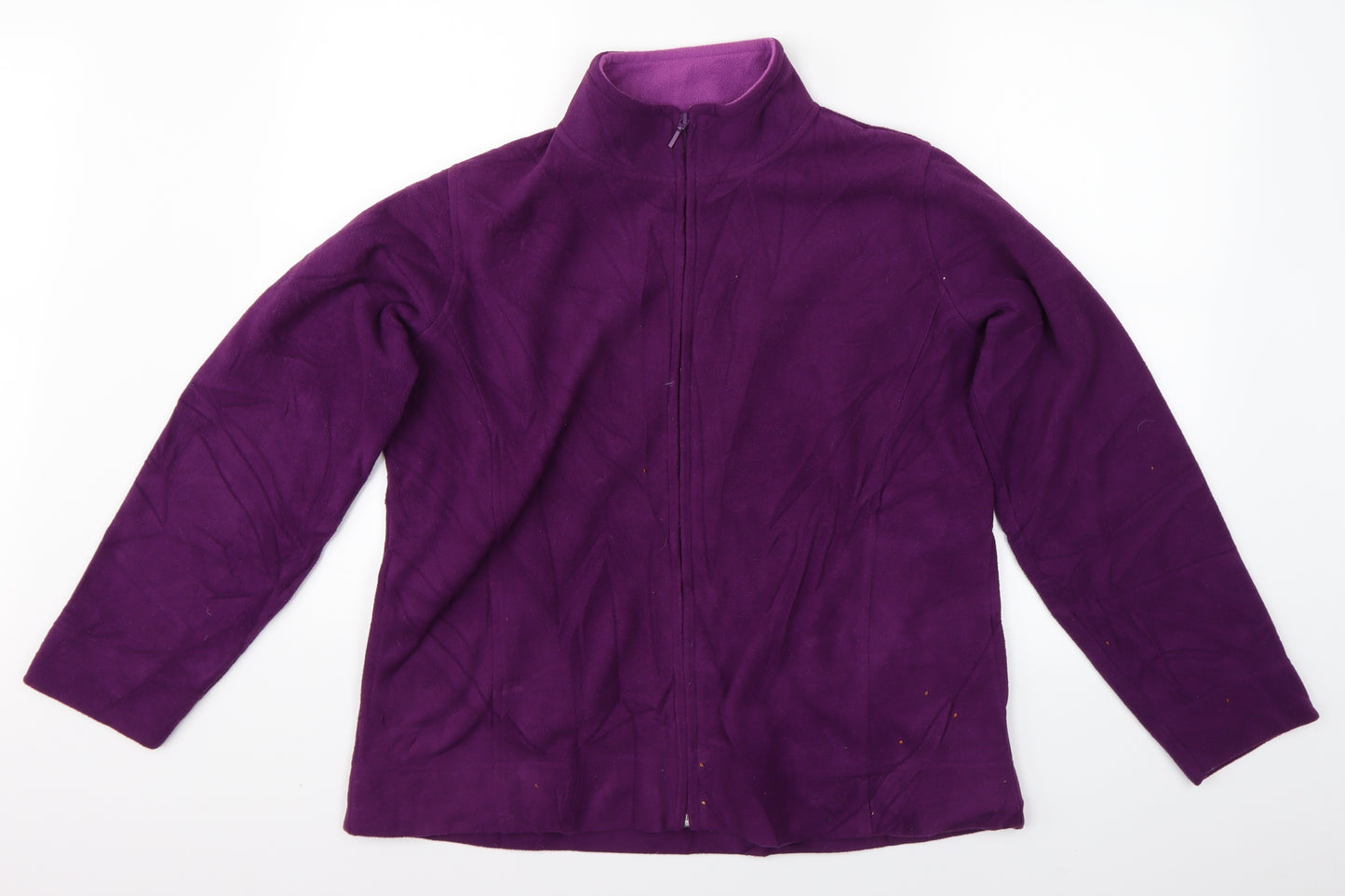 EWM Womens Purple   Full Zip Jumper Size 18