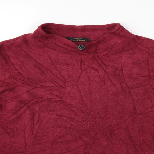 St Michael Womens Red   Pullover Jumper Size 14