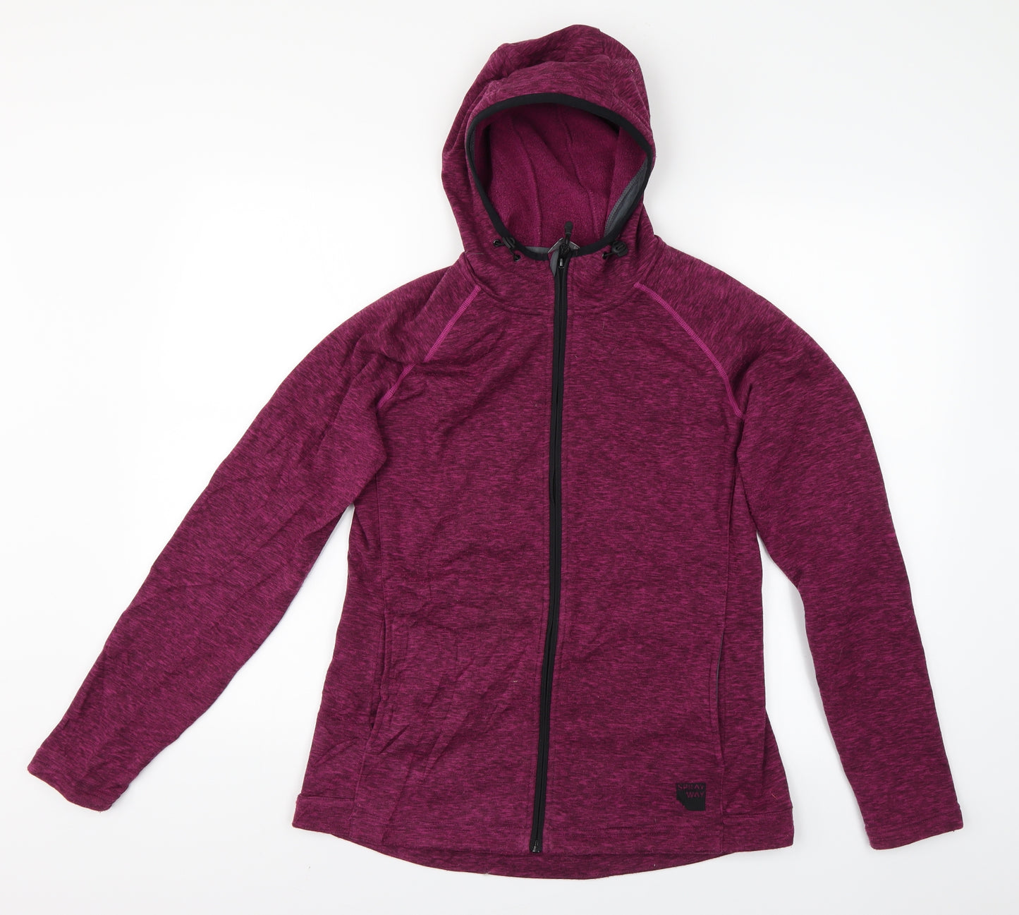 Sprayway Womens Purple   Full Zip Hoodie Size 12