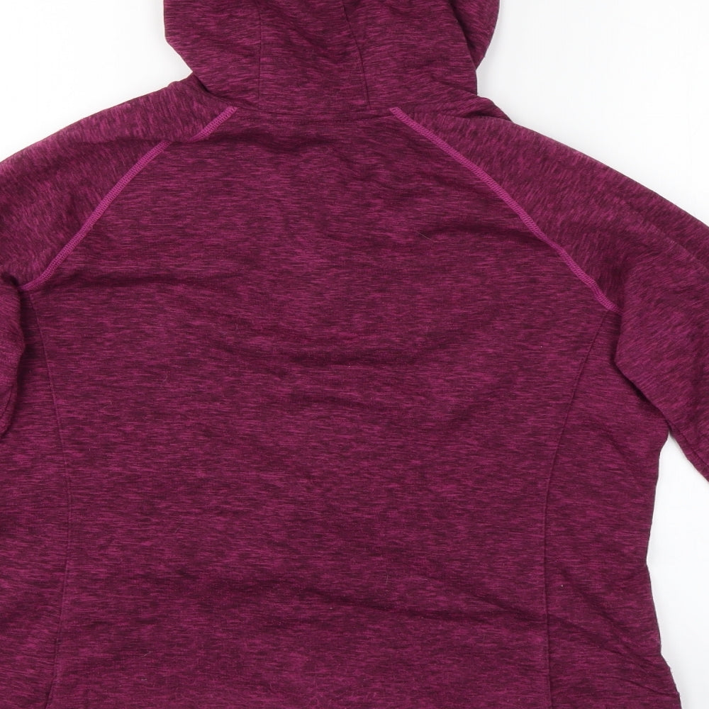 Sprayway Womens Purple   Full Zip Hoodie Size 12