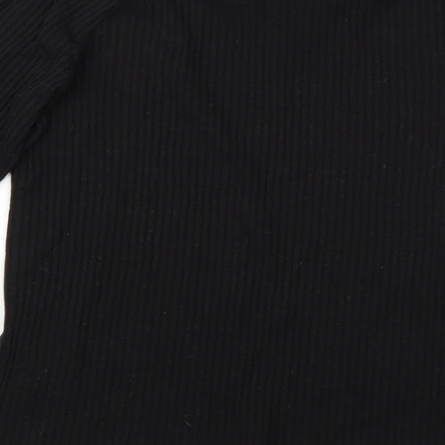 Brave Soul Womens Black   Pullover Jumper Size M