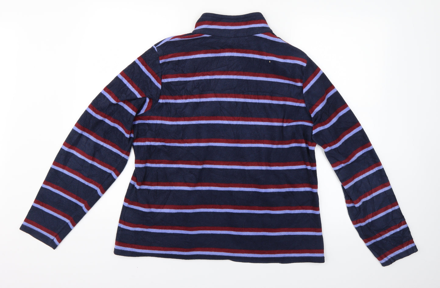 m&s woman Womens Blue Striped  Pullover Jumper Size 18