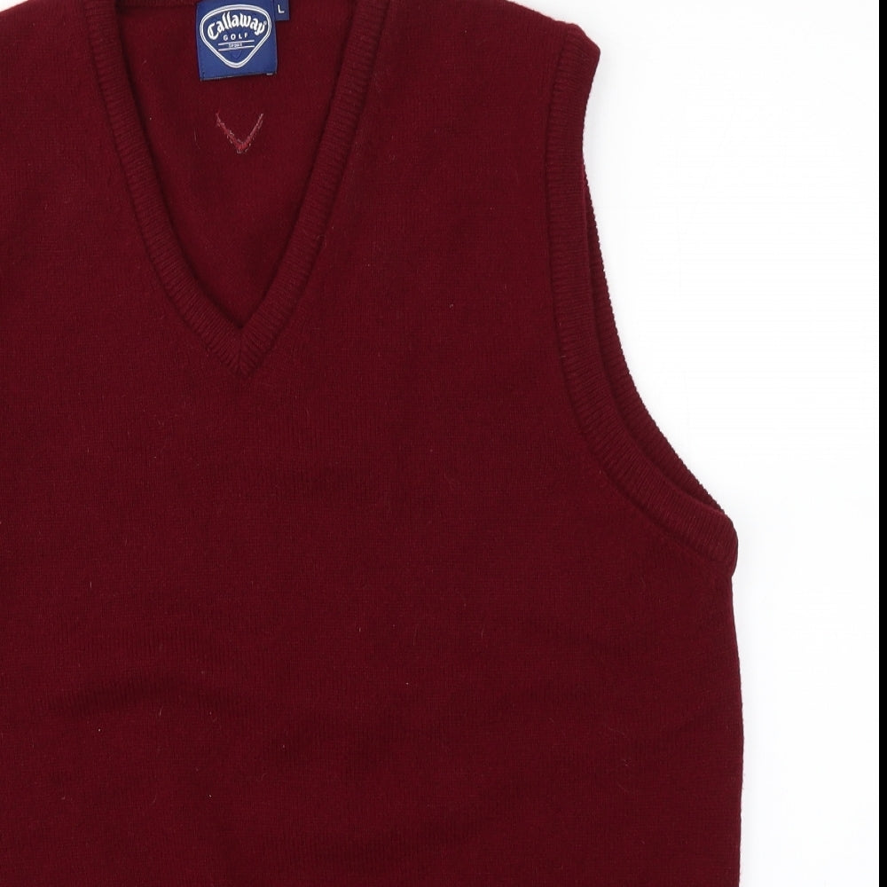 gallaway golf Mens Red    Polo Size L
