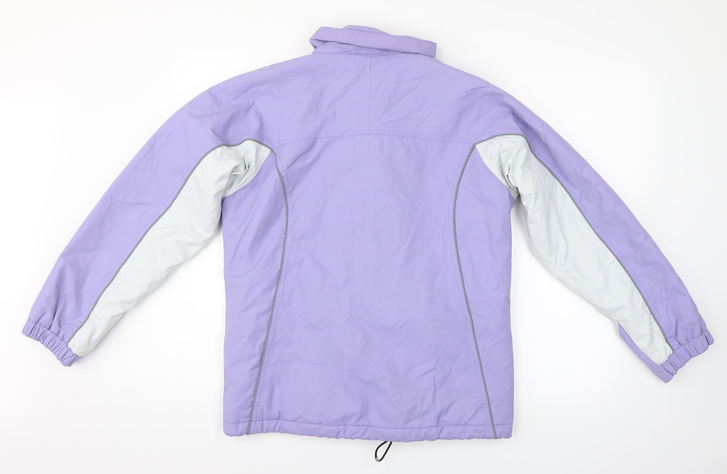 voodoo dolls Womens Purple   Rain Coat Coat Size XS