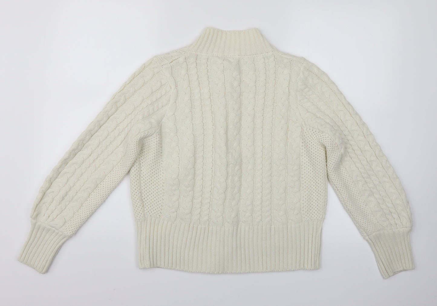 SheIn Womens White   Cardigan Jumper One Size