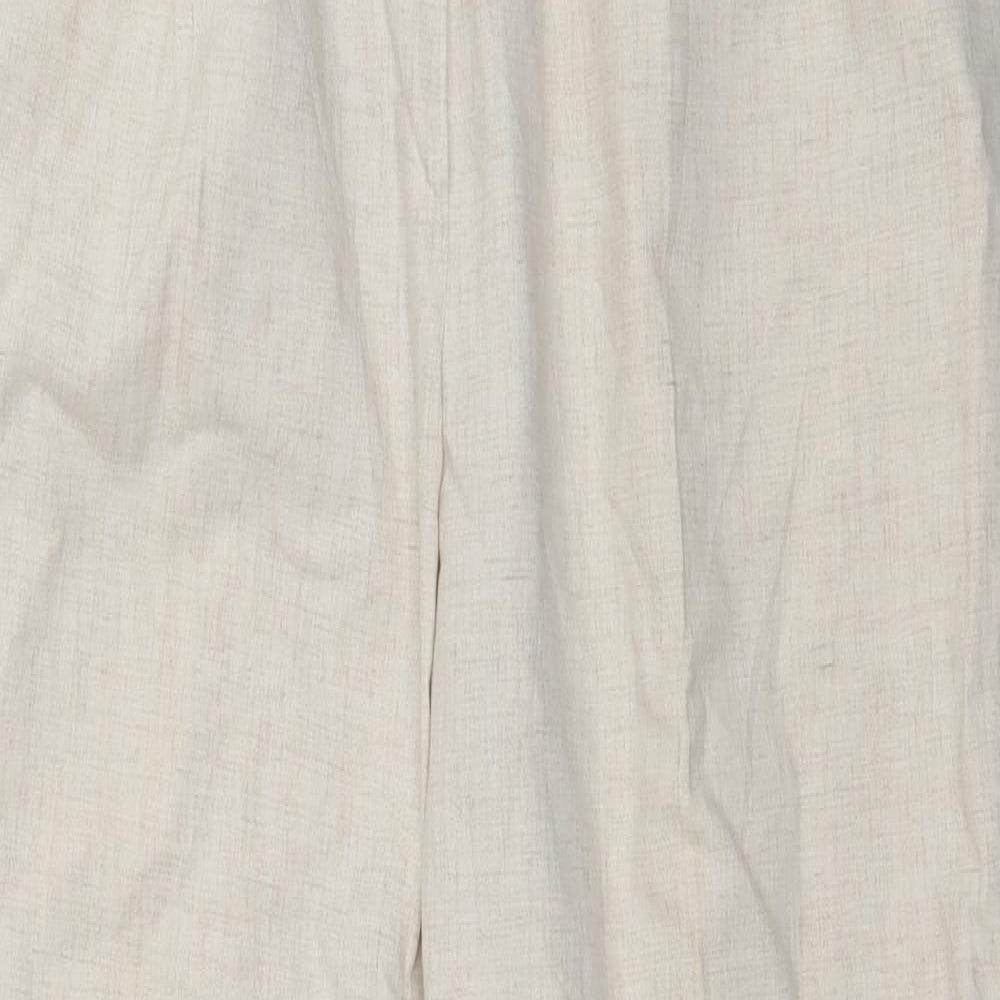Preworb Womens Ivory   Trousers  Size 28 in L27 in