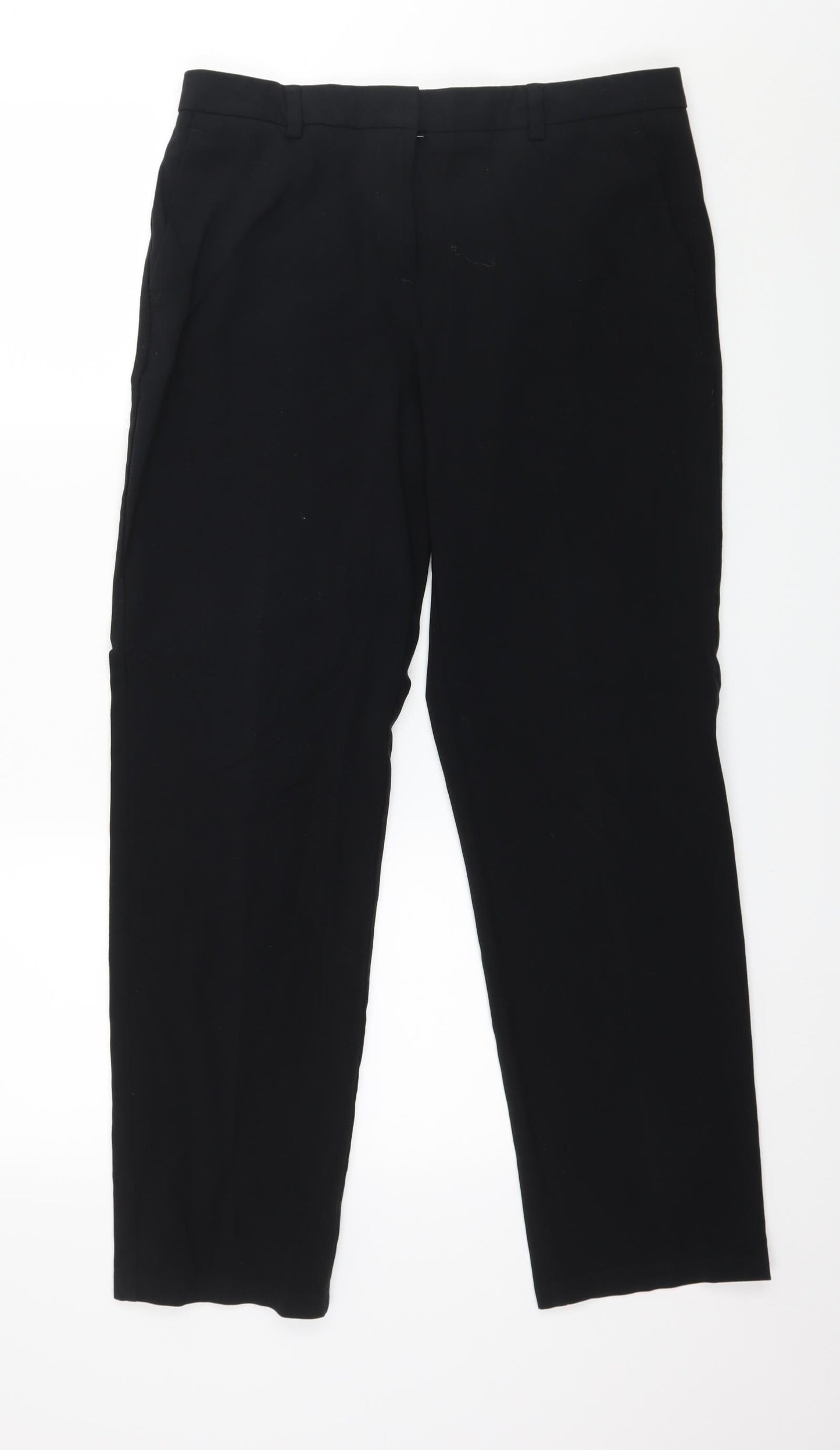 Marks and Spencer Womens Black   Trousers  Size 12 L30 in
