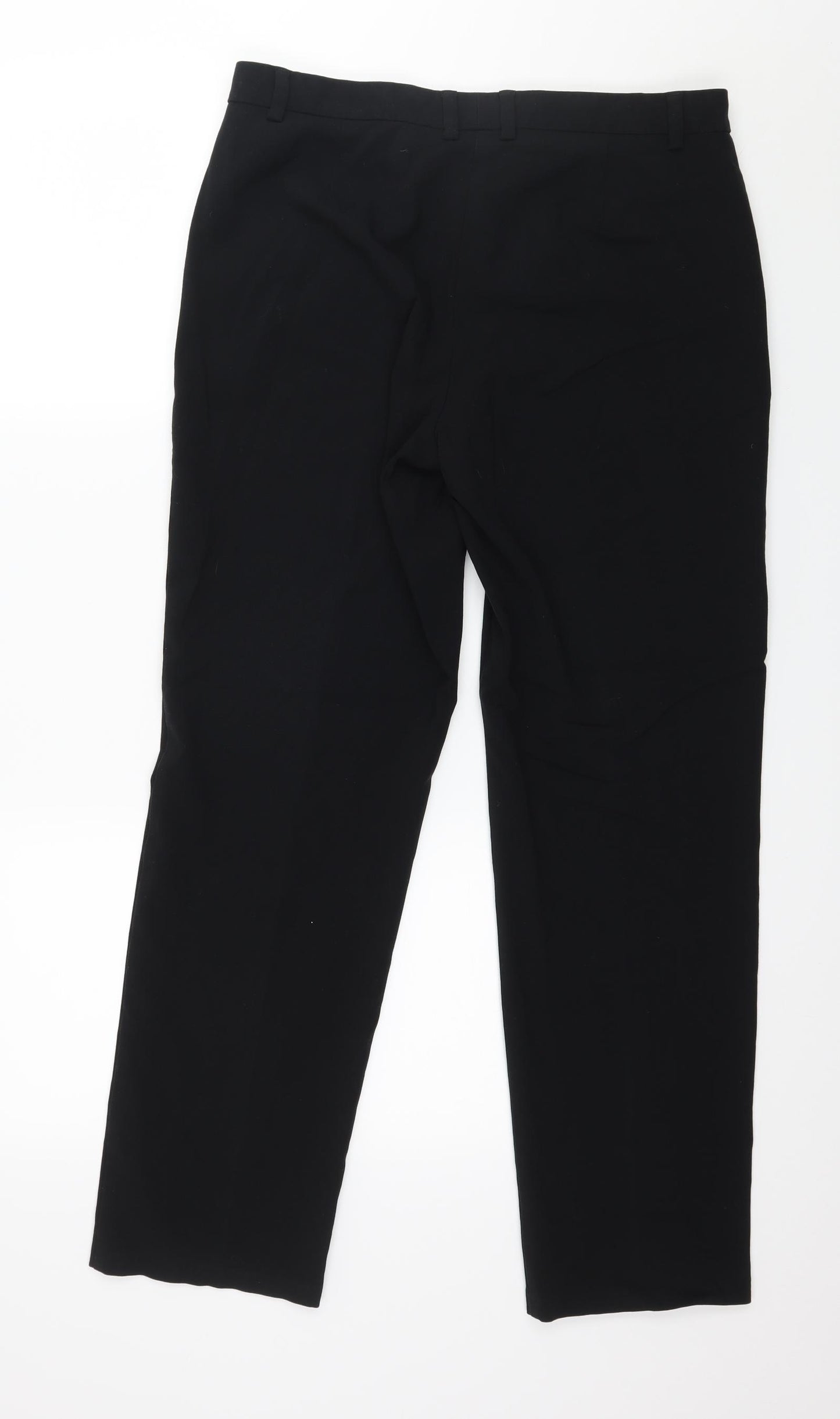 Marks and Spencer Womens Black   Trousers  Size 12 L30 in