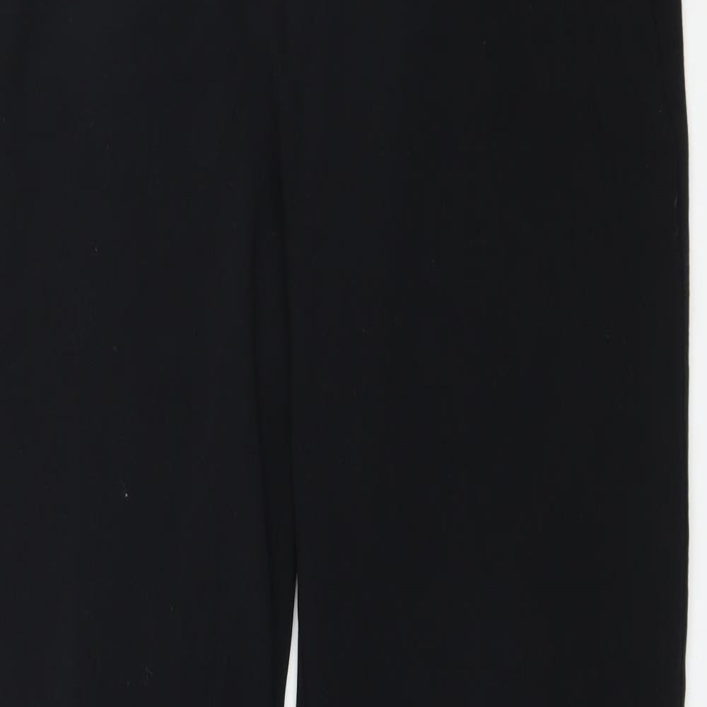Marks and Spencer Womens Black   Trousers  Size 12 L30 in