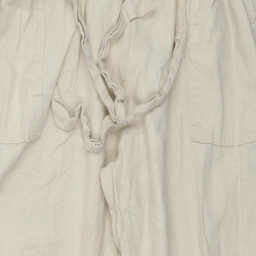 Primakr Womens Ivory   Trousers  Size 18 L25 in