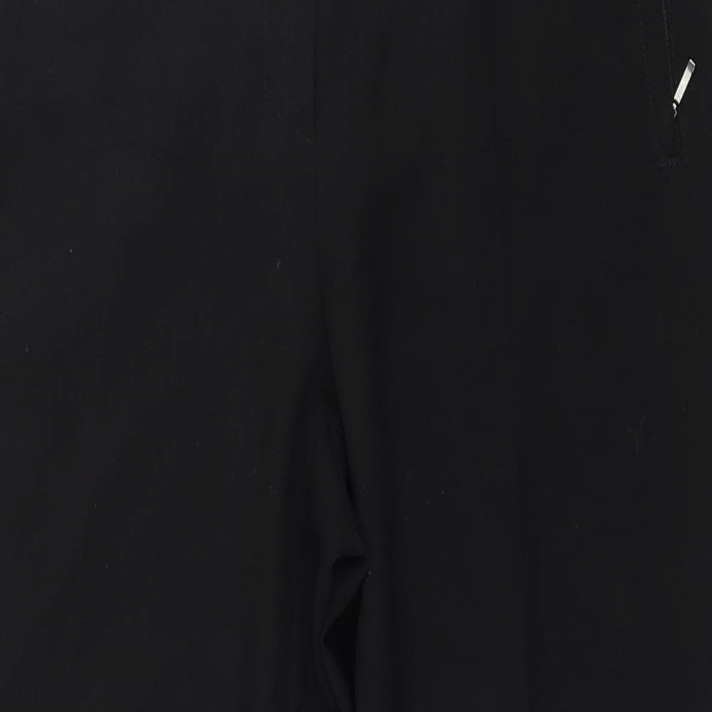 Marks and Spencer Womens Black   Trousers  Size 14 L27 in