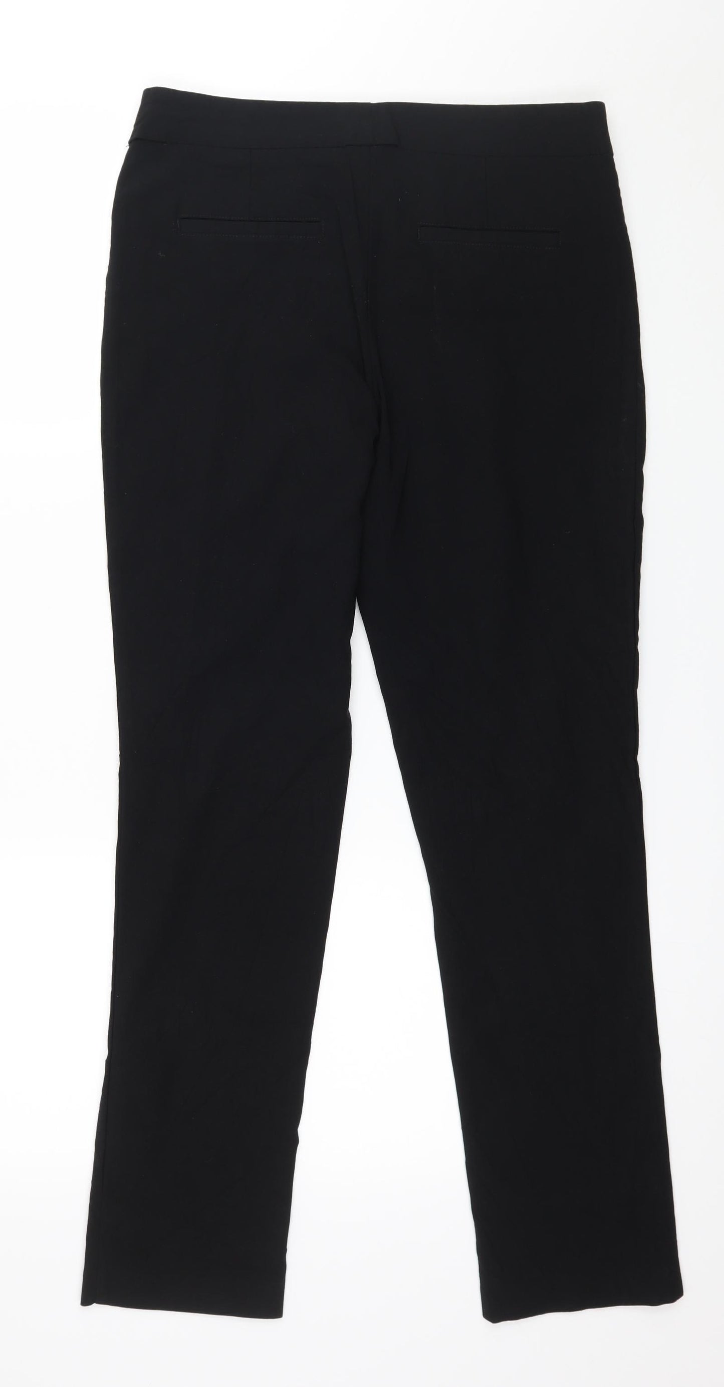 Papaya Womens Black   Trousers  Size 12 L28 in