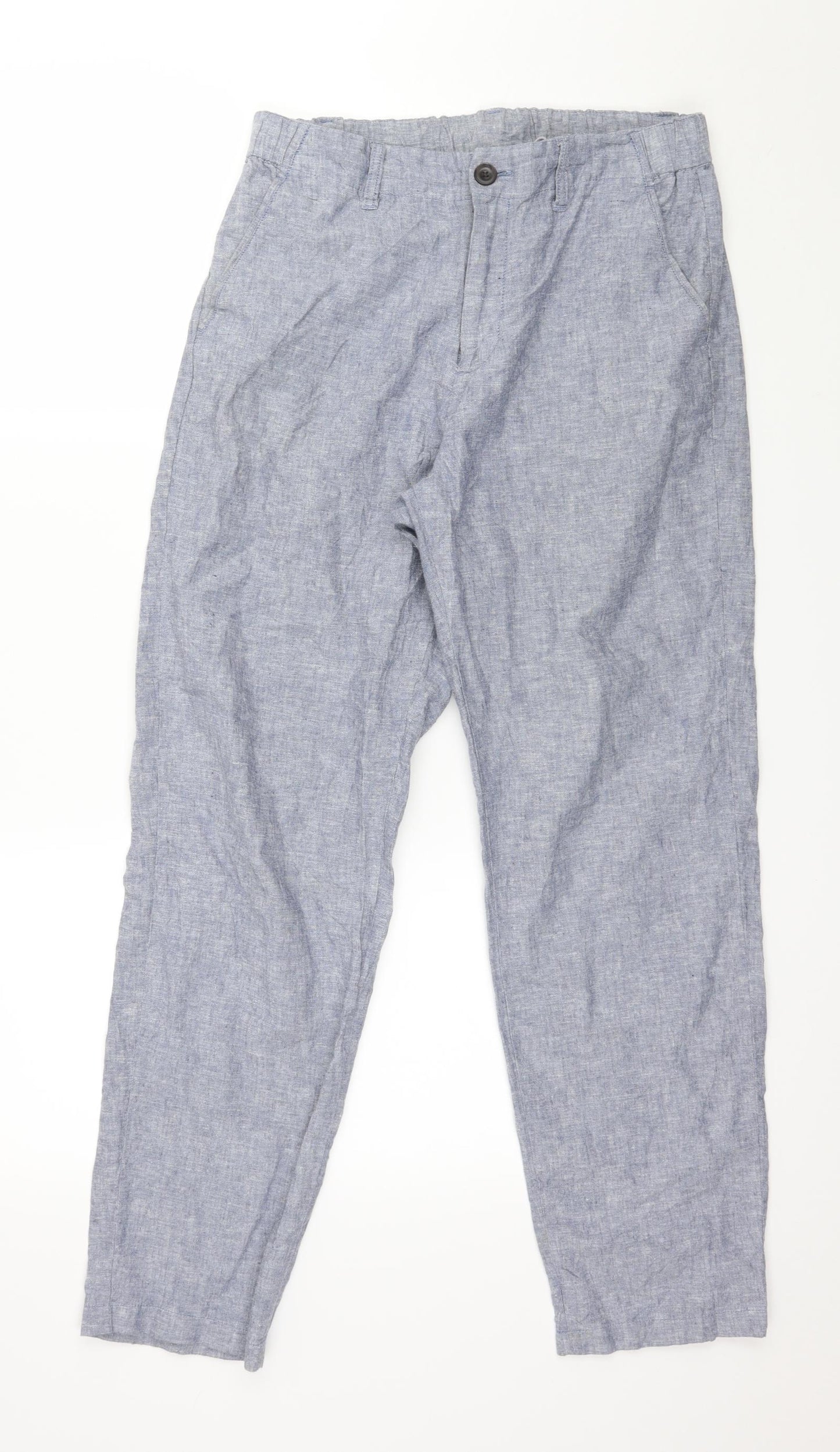 Uniqlo Mens Blue   Trousers  Size 30 in L29 in