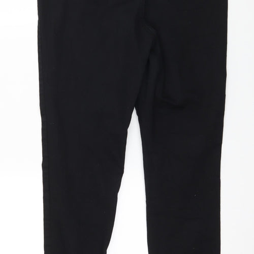 Denim & Co. Womens Black  Denim Skinny Jeans Size 12 L28 in