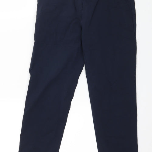 H&M Womens Blue   Trousers  Size 4 L24 in