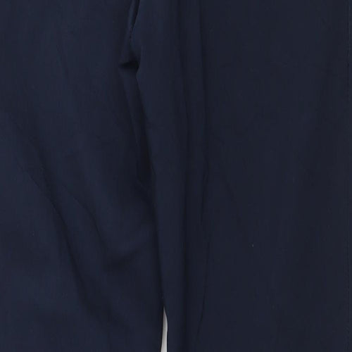 H&M Womens Blue   Trousers  Size 4 L24 in