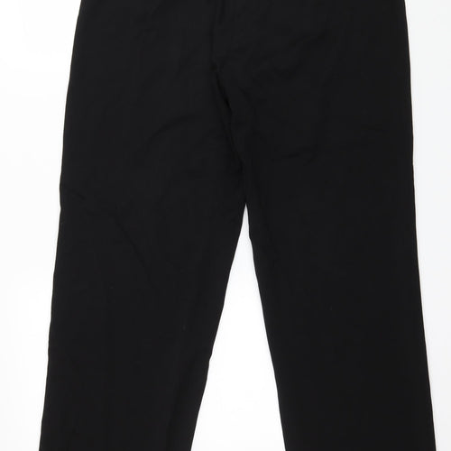 Preworn Womens Black   Trousers  Size 34 in L30 in
