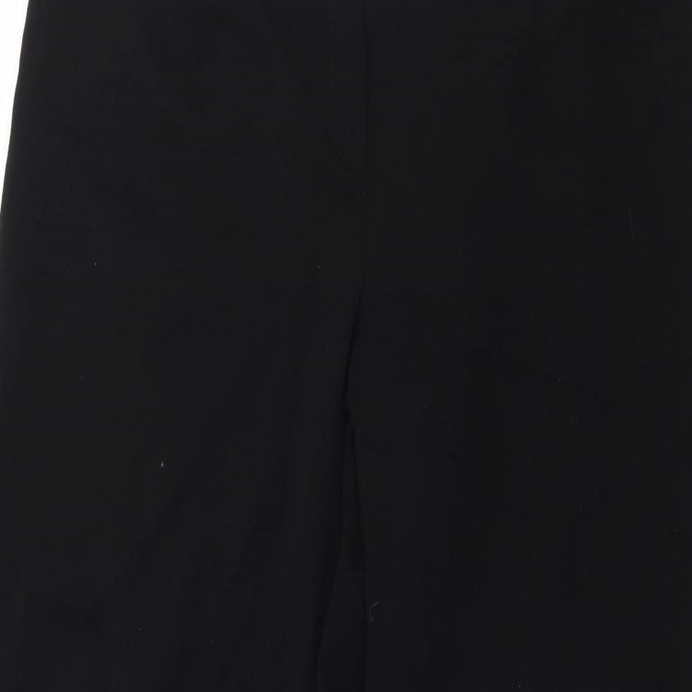Preworn Womens Black   Trousers  Size 34 in L30 in