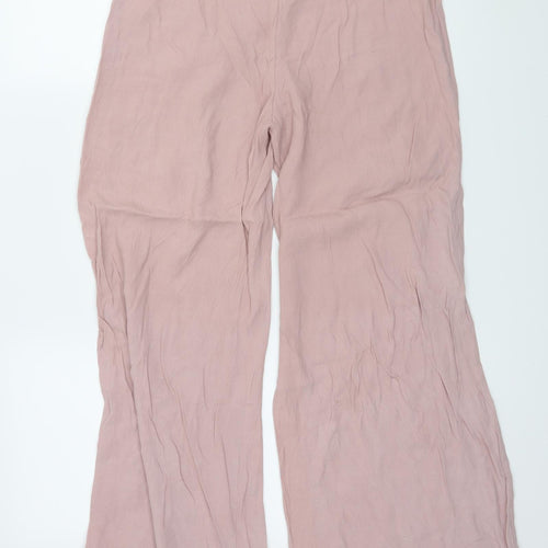 Glassons Womens Pink   Trousers  Size 8 L29 in