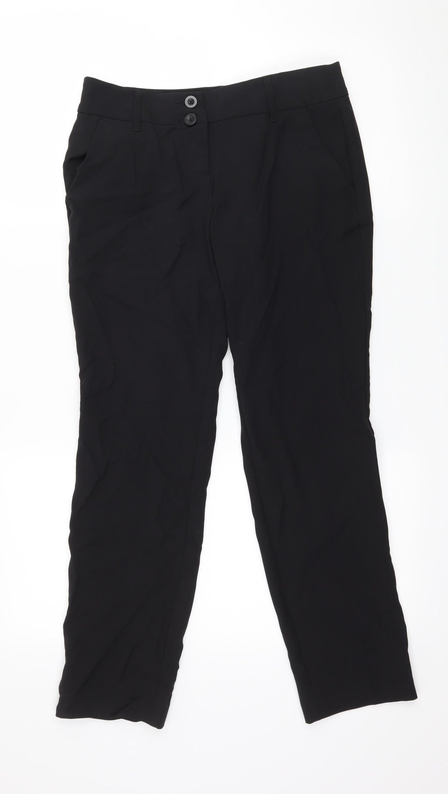 NEXT Womens Black   Trousers  Size 30 in L27 in