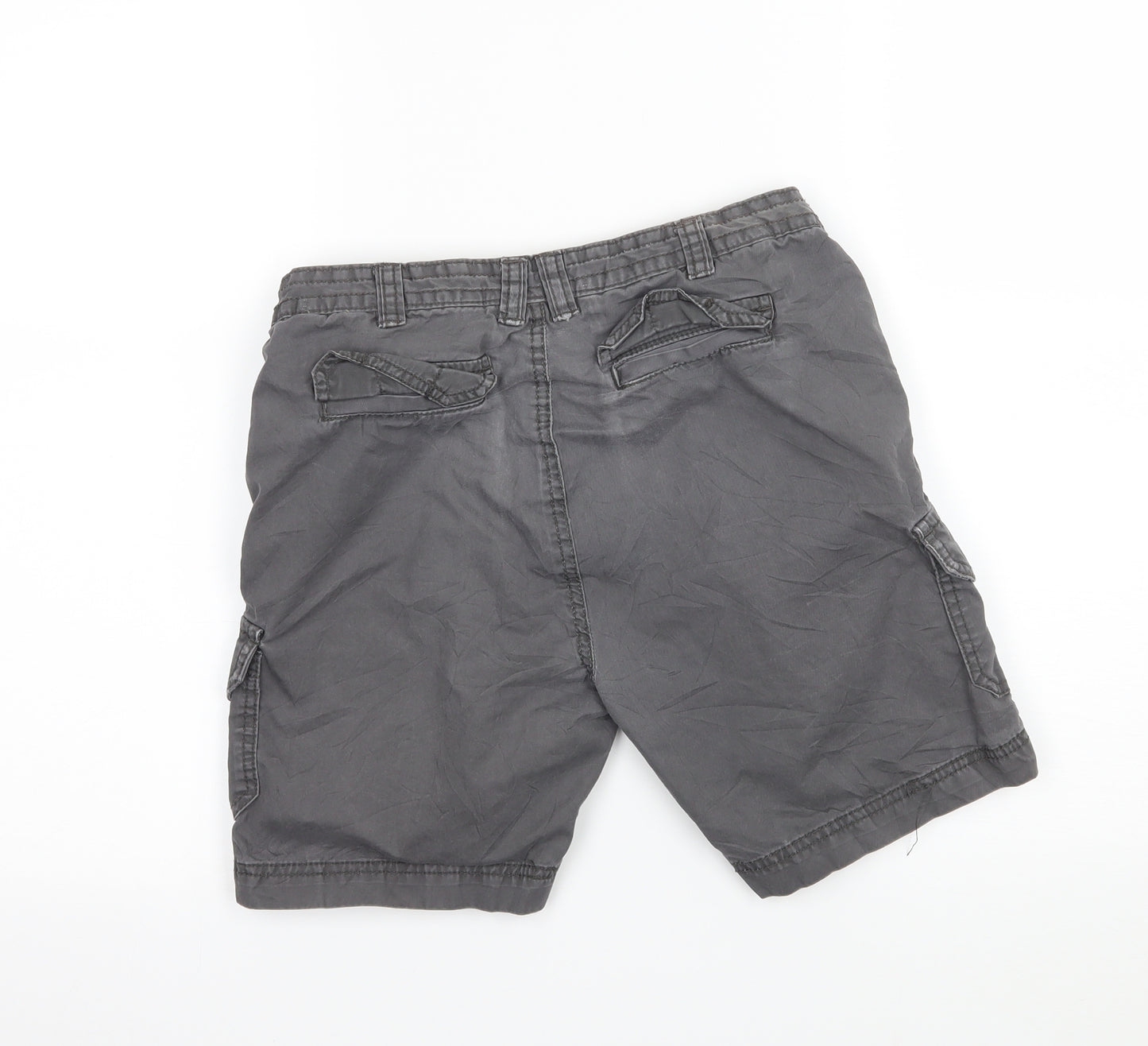 TOG 24 Boys Grey   Cargo Shorts Size 11-12 Years