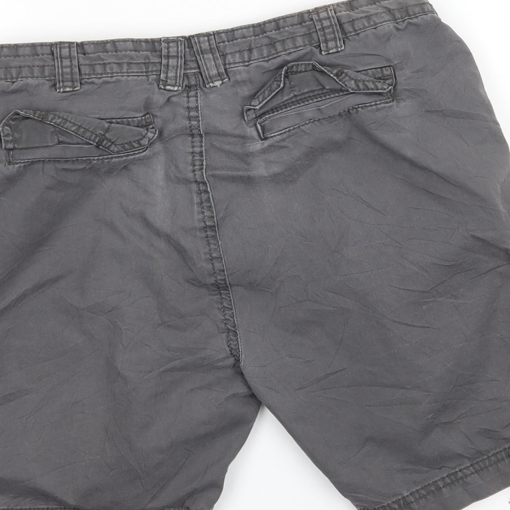 TOG 24 Boys Grey   Cargo Shorts Size 11-12 Years