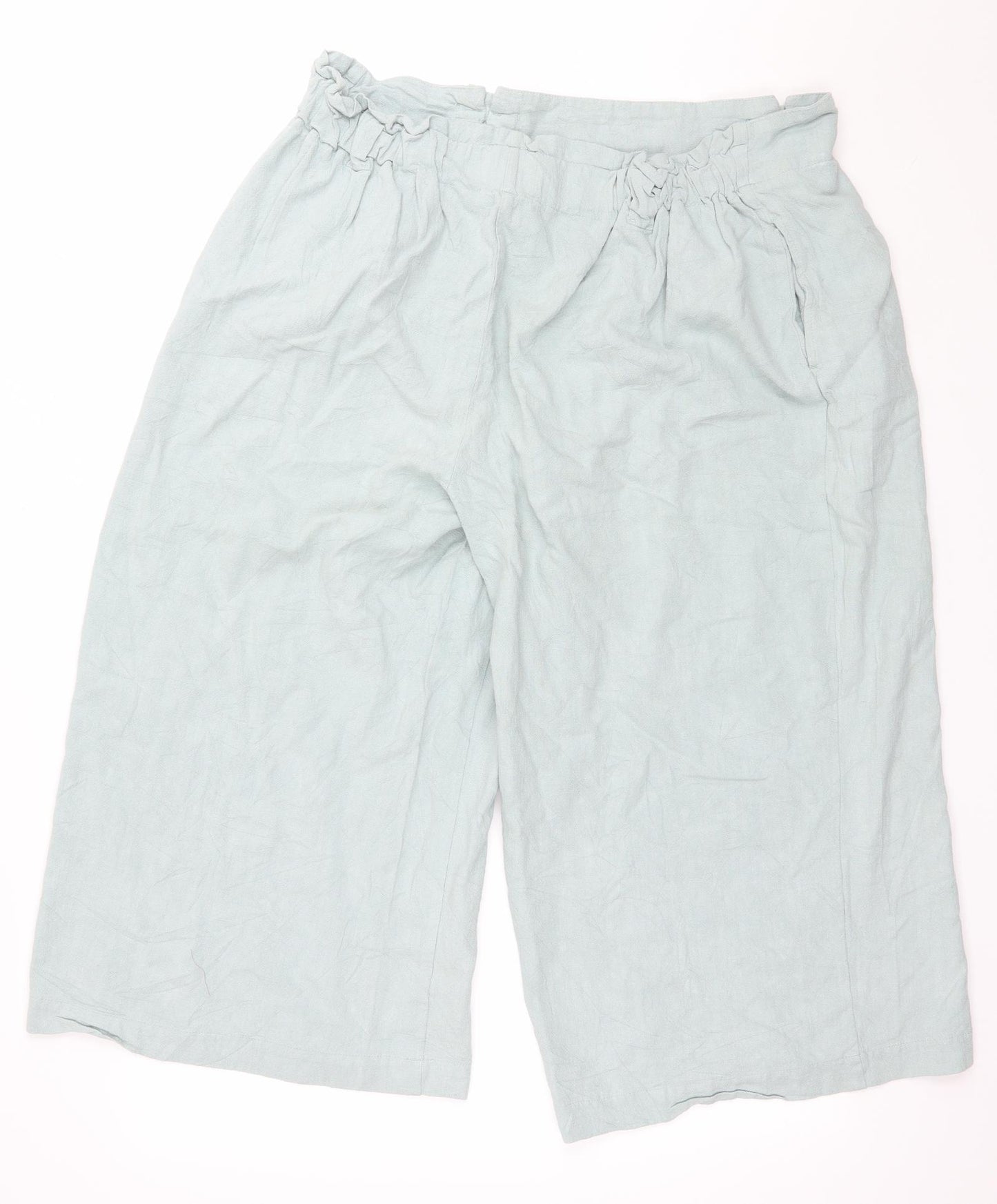 New Look Womens Blue   Trousers  Size 18 L21 in