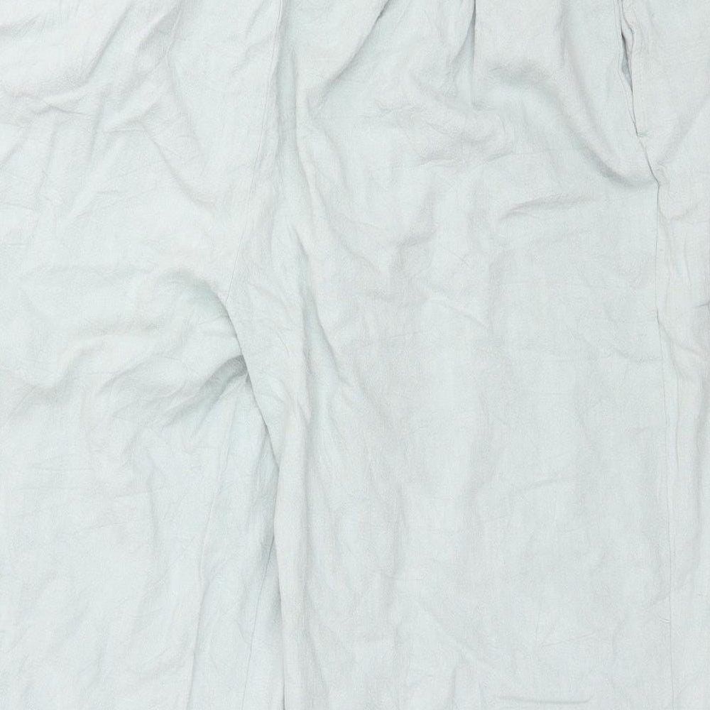 New Look Womens Blue   Trousers  Size 18 L21 in