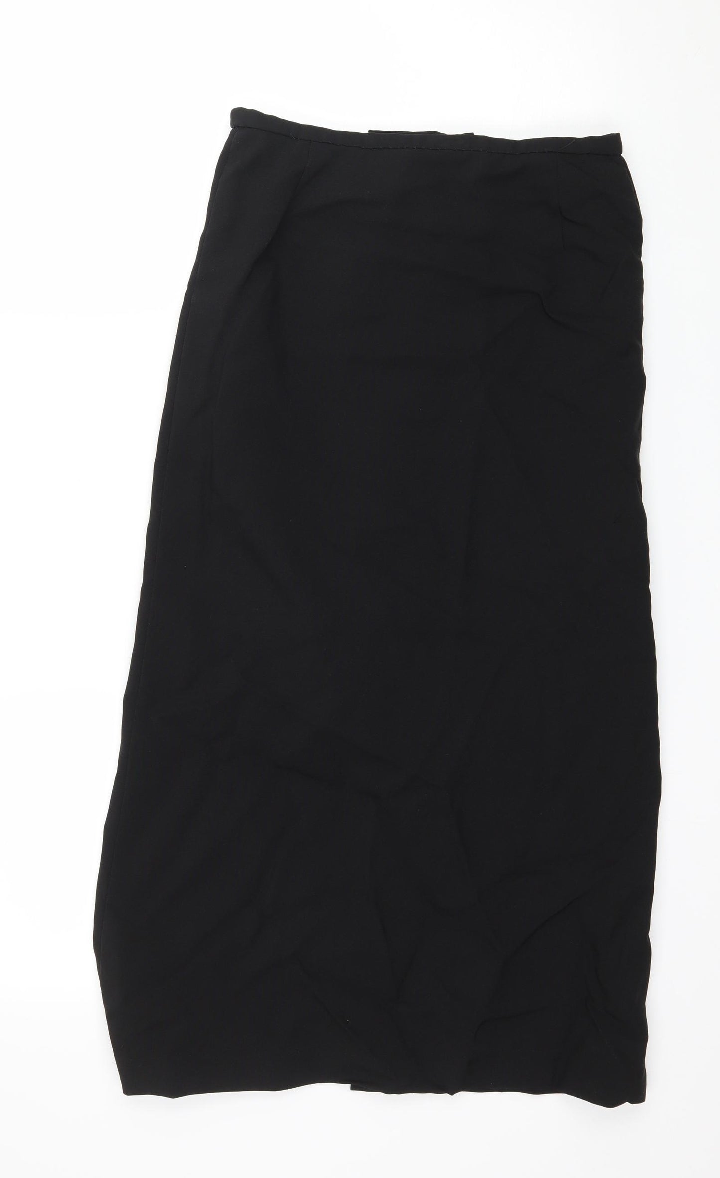 Essentials Womens Black   Straight & Pencil Skirt Size 26 in