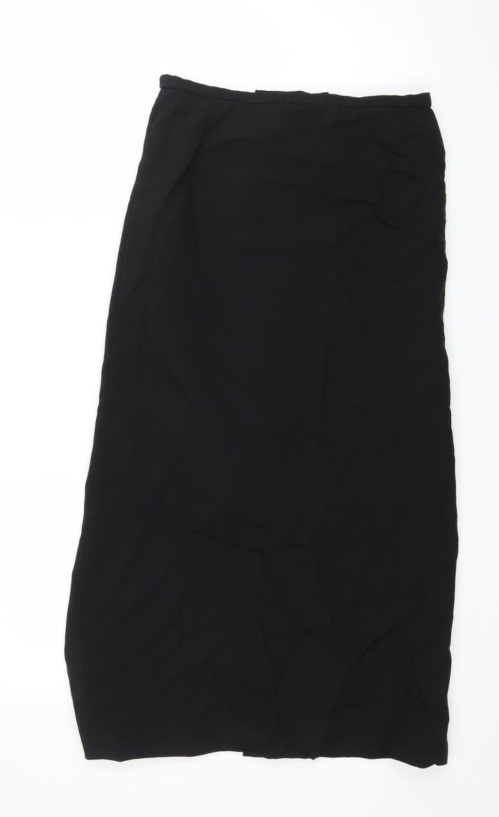 Essentials Womens Black   Straight & Pencil Skirt Size 26 in