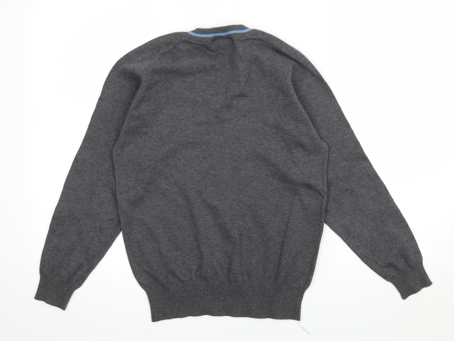 Performa Boys Grey  Knit Pullover Jumper Size 11-12 Years