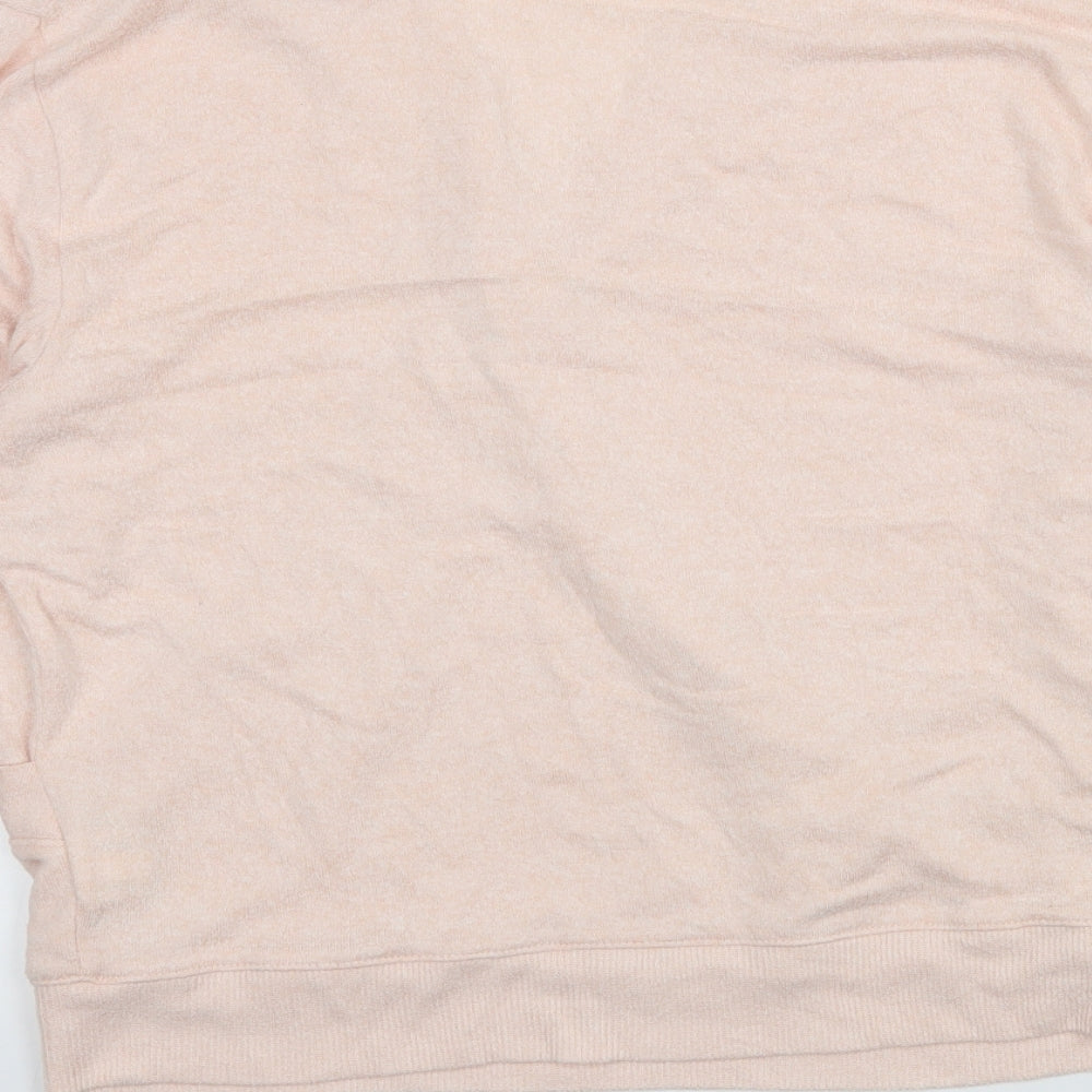 J.CREW Womens Pink  Knit Pullover Jumper Size M