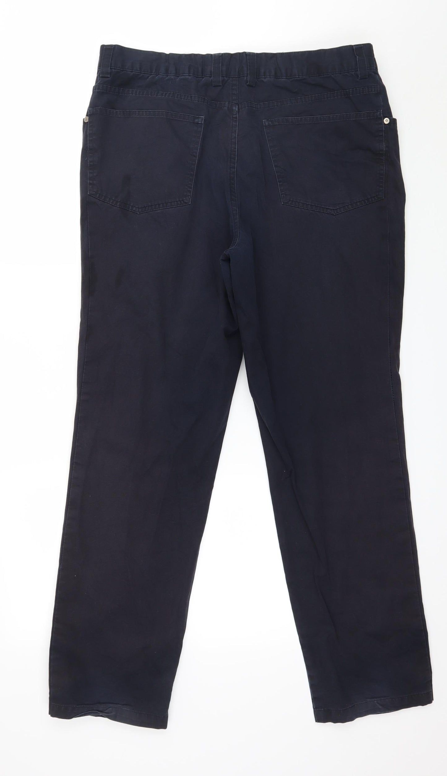 Stone Bay Mens Blue   Trousers  Size 38 in L32 in