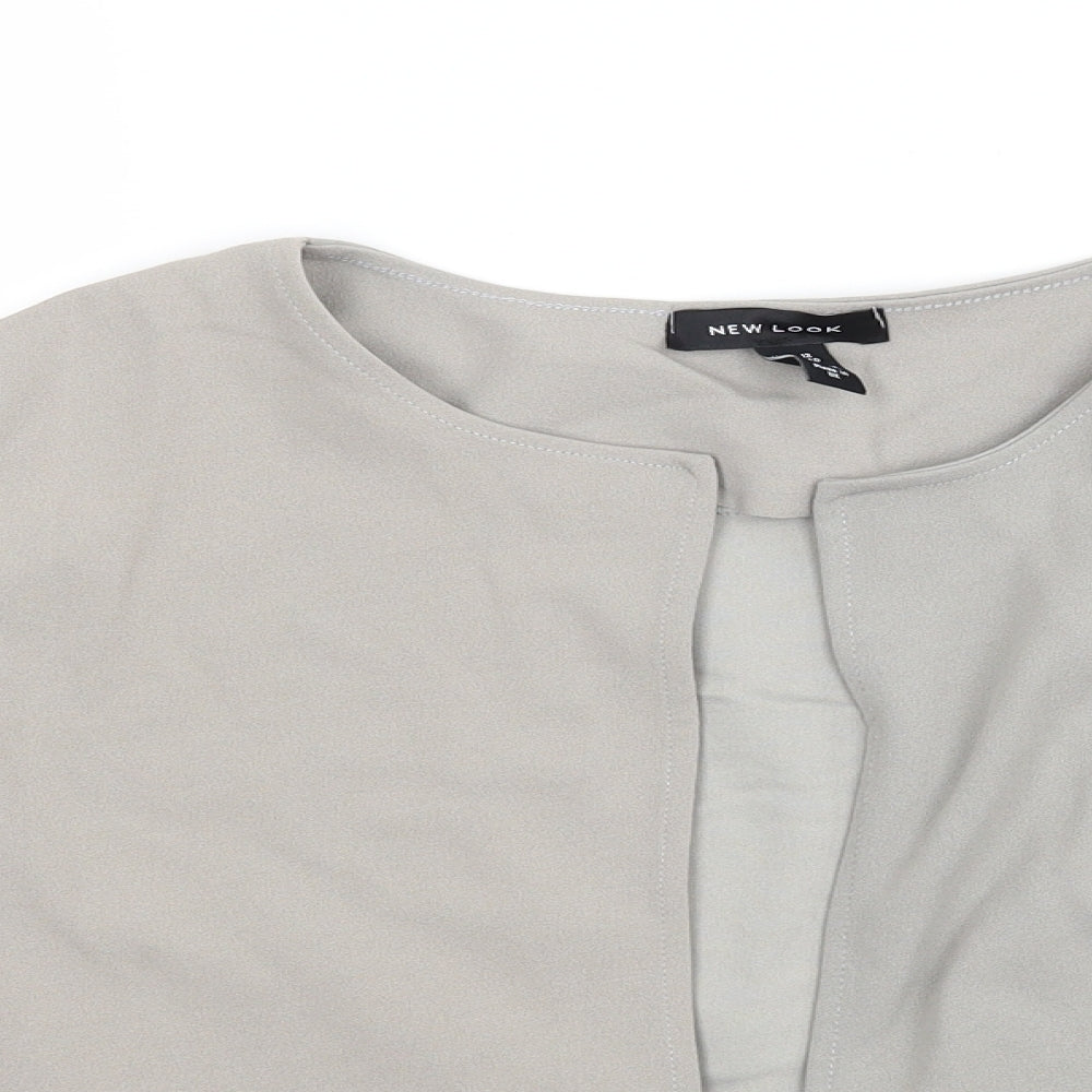 New Look Womens Grey   Jacket  Size 12