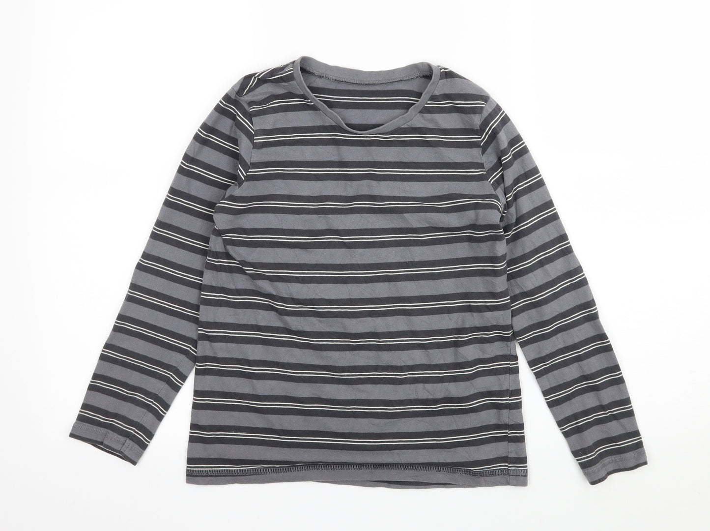 George Boys Grey  Jersey Basic T-Shirt Size 10-11 Years
