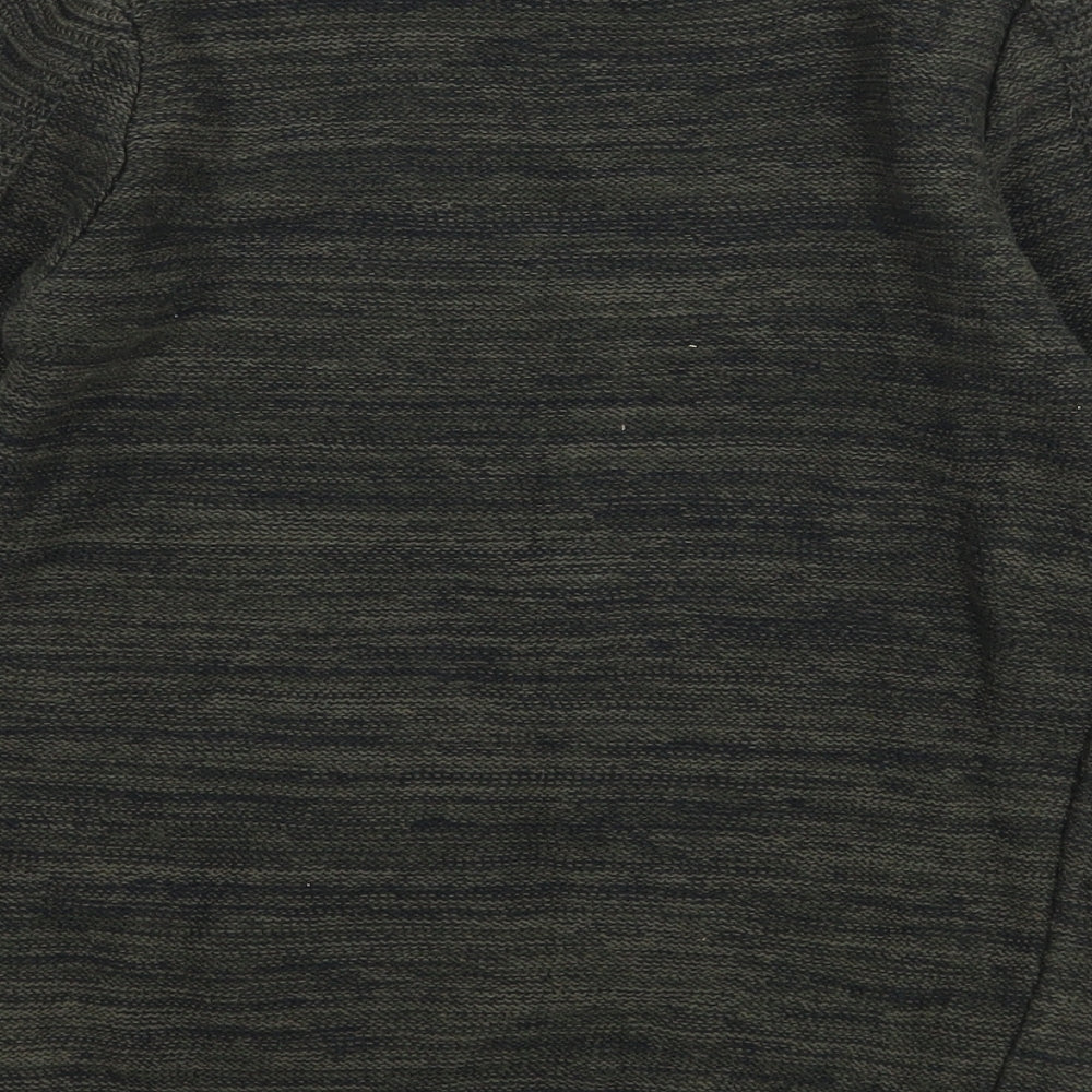 George Boys Green  Knit Pullover Jumper Size 7-8 Years