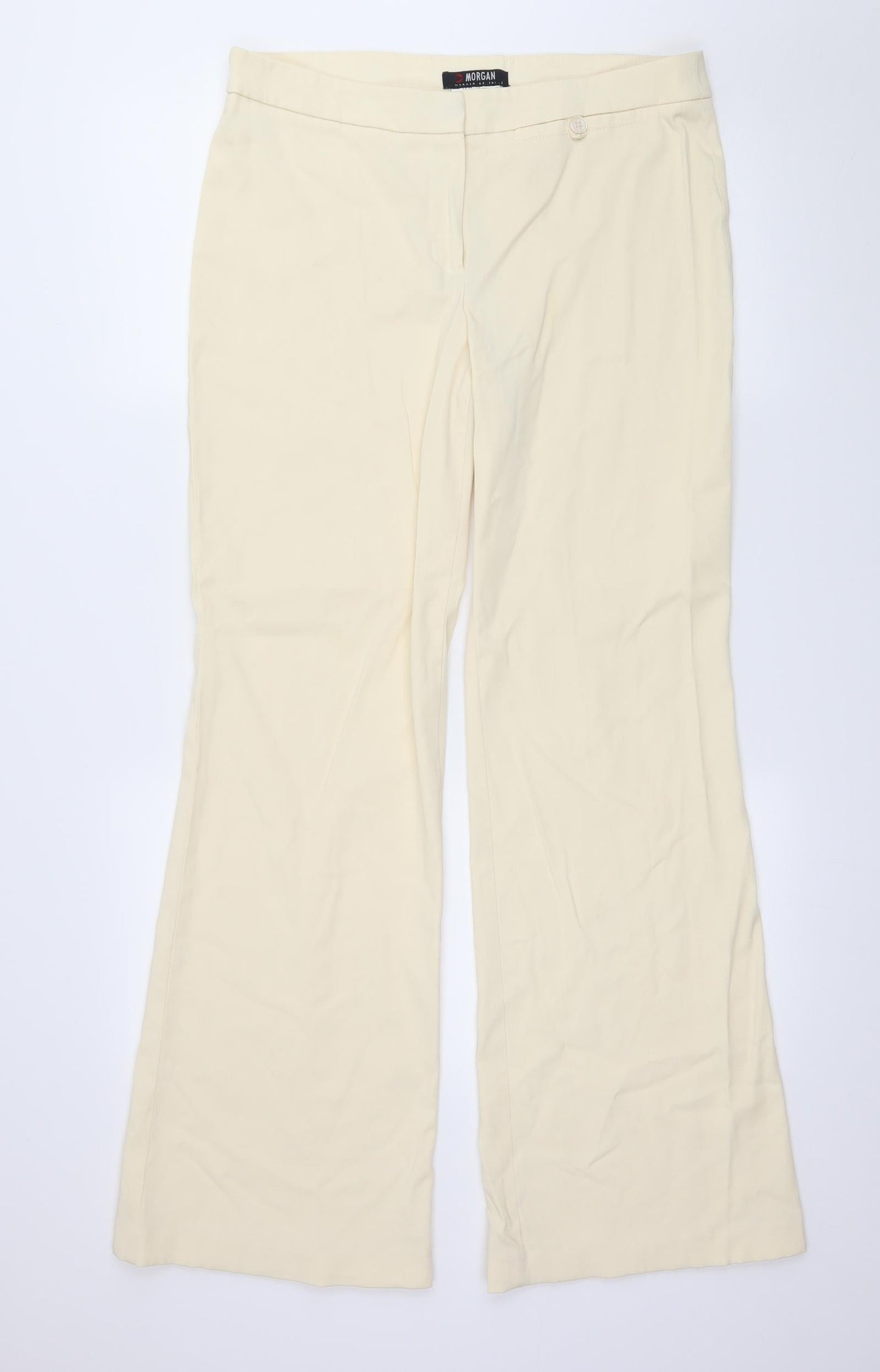 Morgan de Toi Womens Yellow   Trousers  Size 34 in L32 in