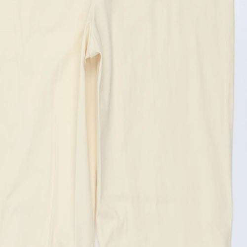Morgan de Toi Womens Yellow   Trousers  Size 34 in L32 in