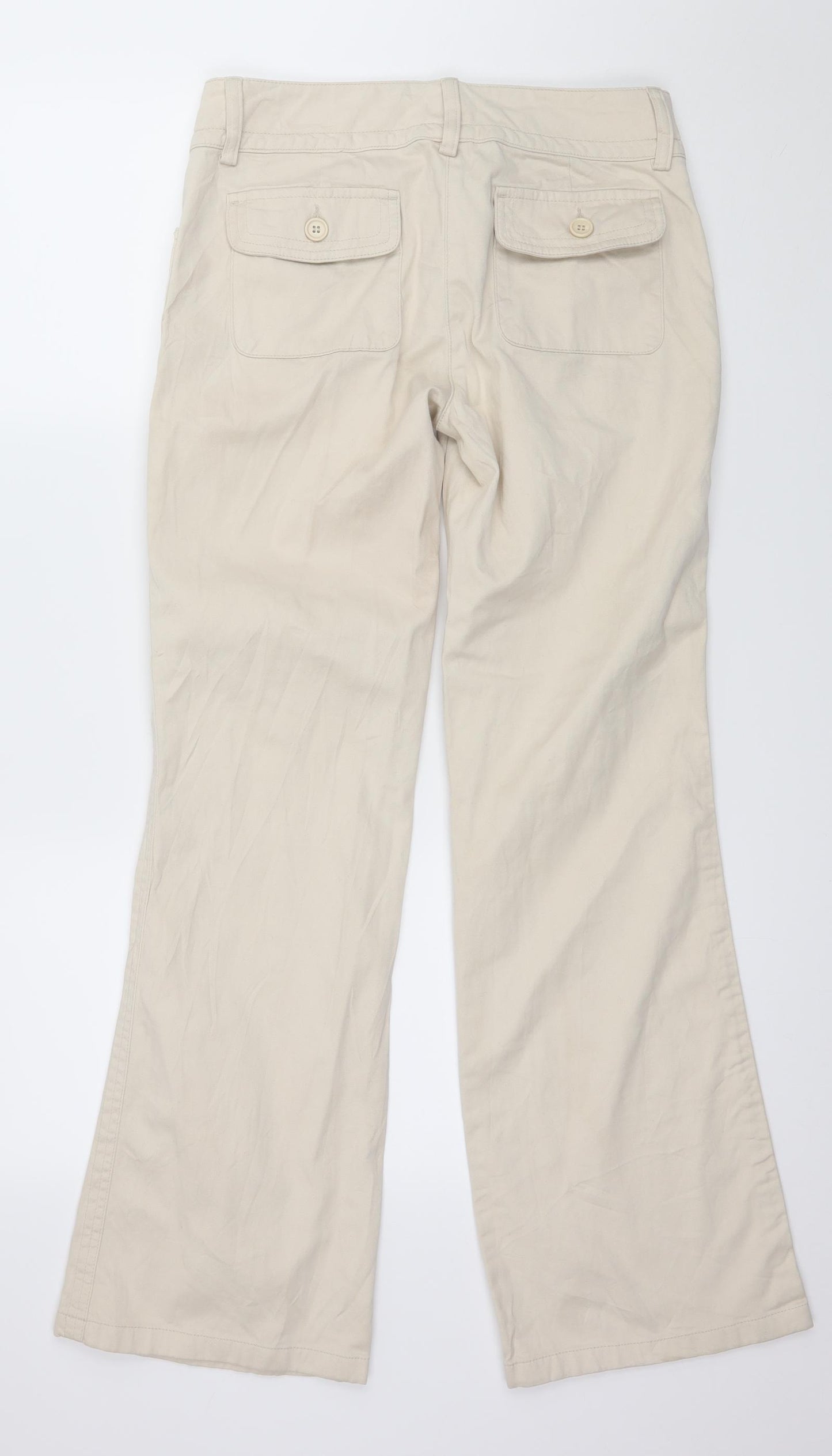 NEXT Womens Ivory   Trousers  Size 10 L30 in