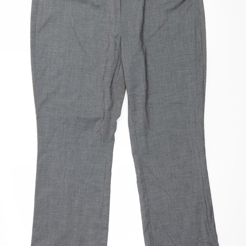 Debenhams Womens Grey   Trousers  Size 14 L29 in