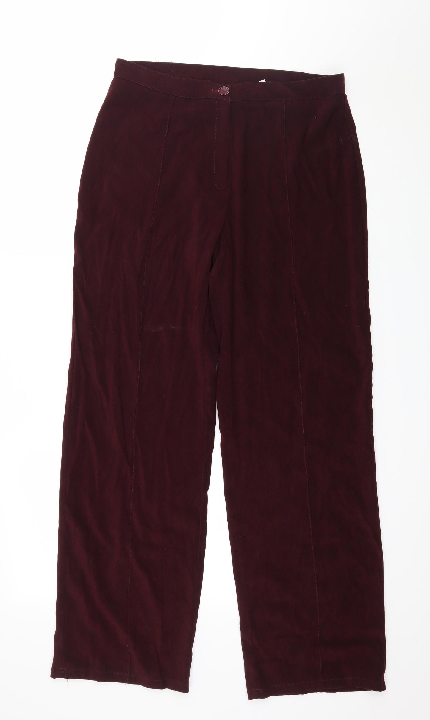 Rapport Womens Red   Trousers  Size M L31 in