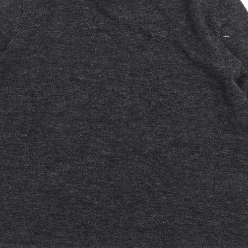 Mango Womens Grey  Knit Pullover Jumper Size S