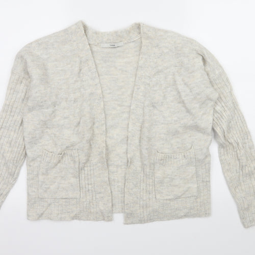 George Womens Ivory  Knit Cardigan Jumper Size S