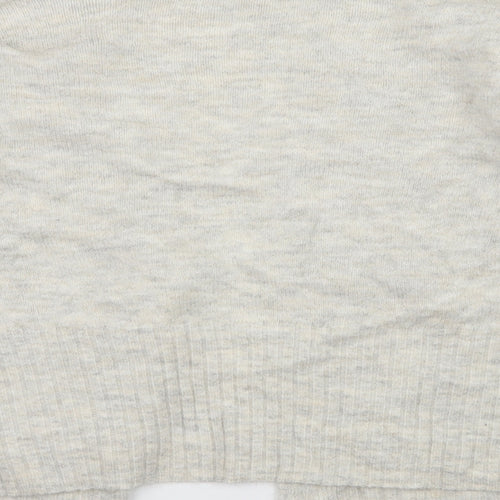 George Womens Ivory  Knit Cardigan Jumper Size S