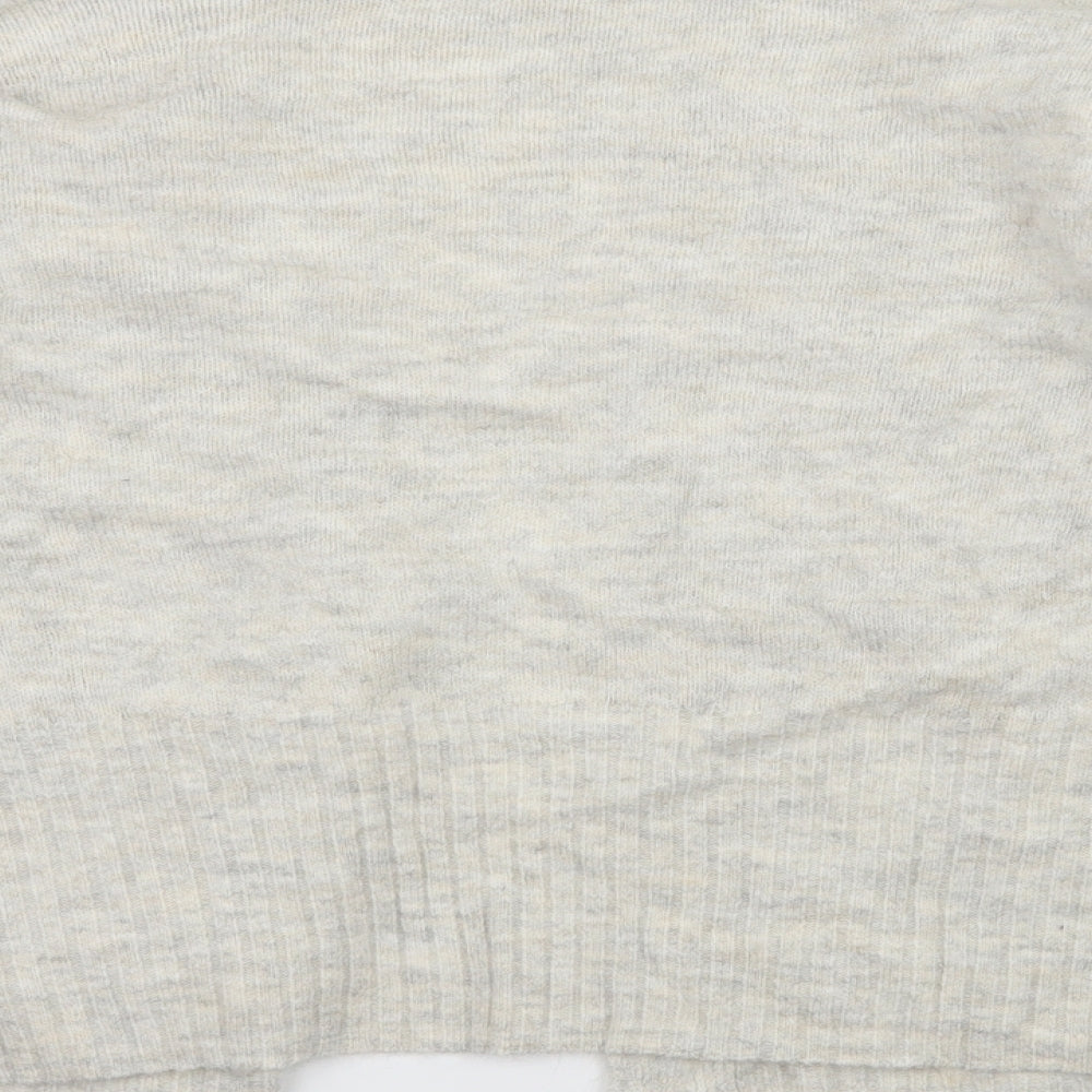 George Womens Ivory  Knit Cardigan Jumper Size S