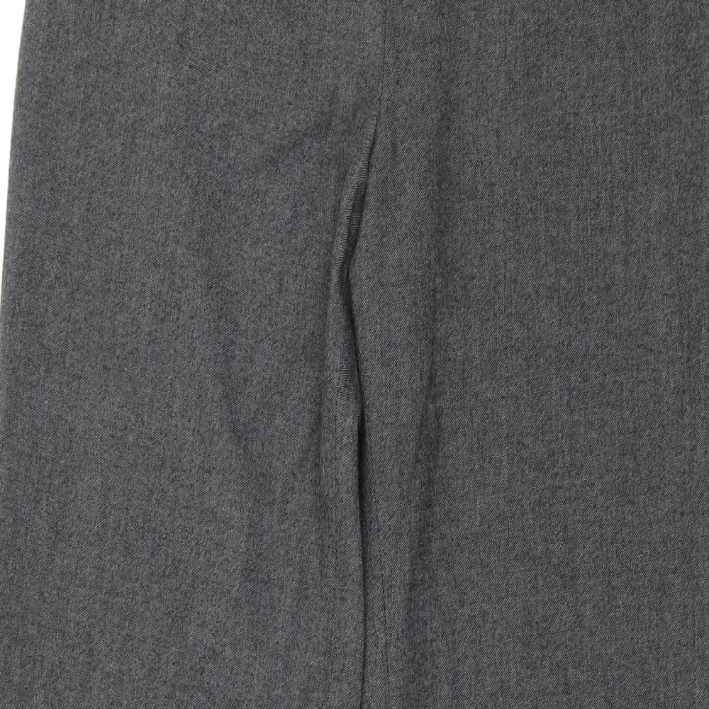 Monsoon Womens Grey   Trousers  Size 8 L31 in