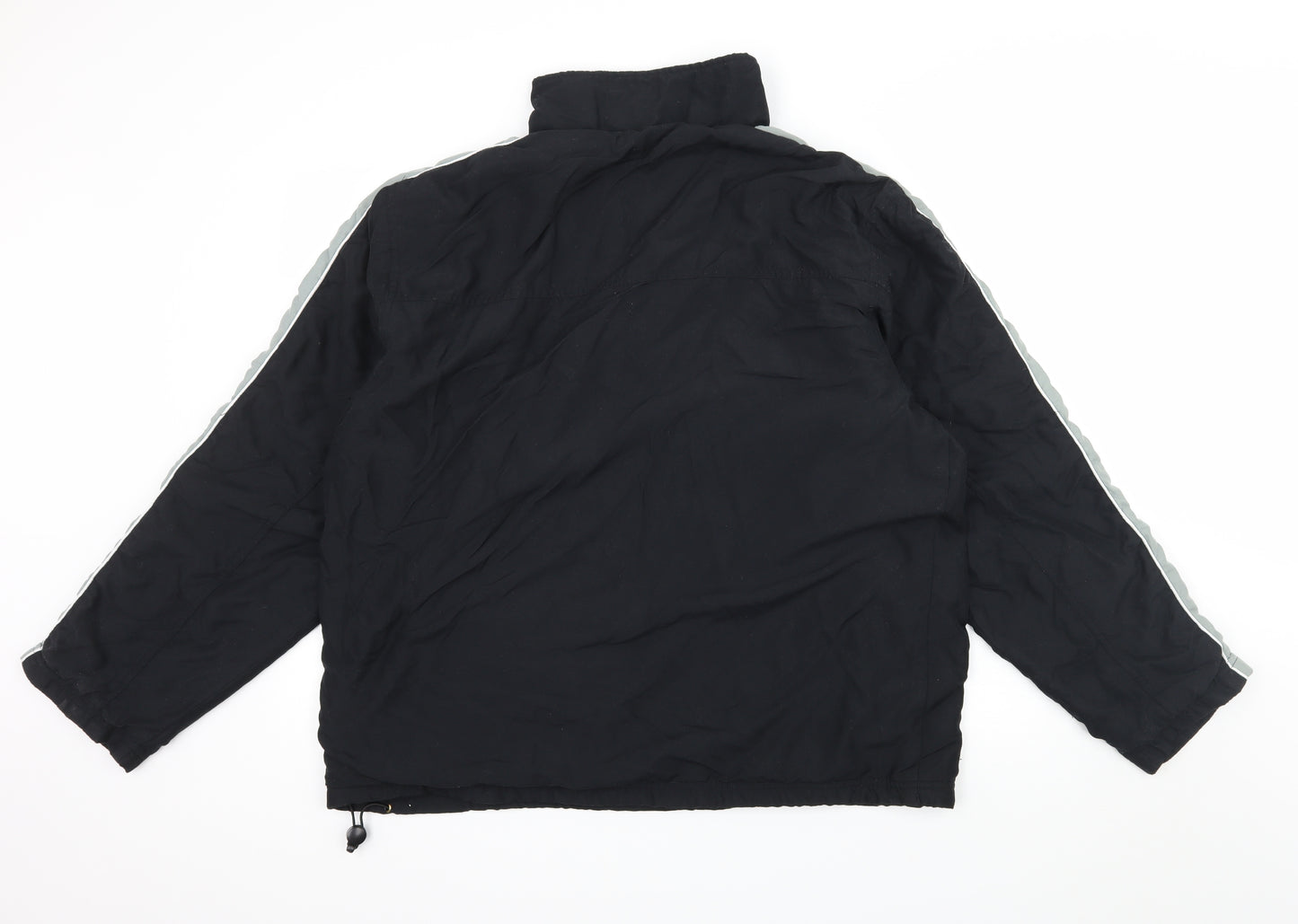 FILA Mens Black Striped  Jacket  Size M