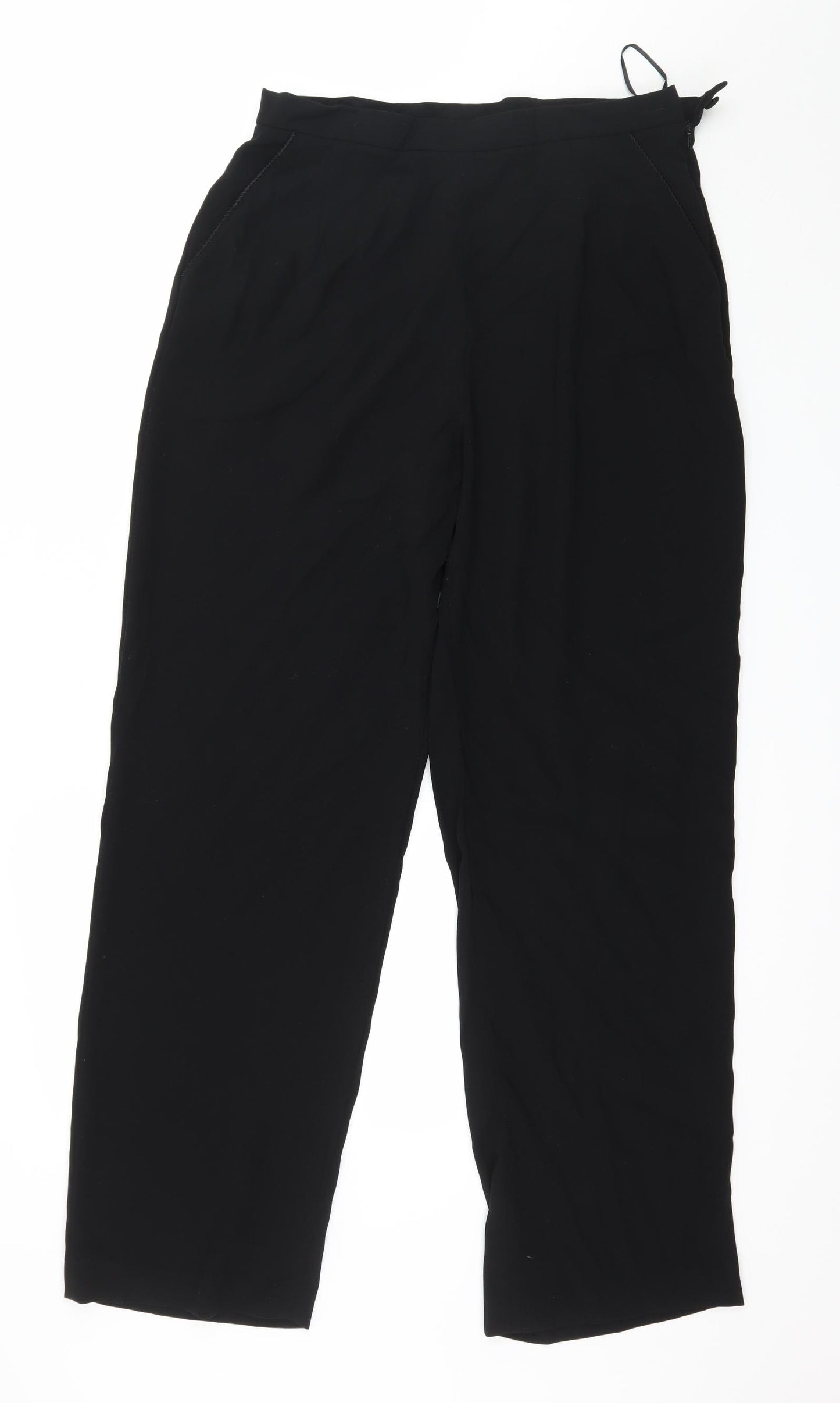 Jacques Vert Womens Black   Trousers  Size 14 L29 in