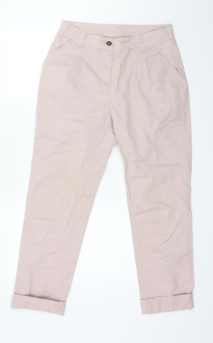 M&Co Womens Pink Trousers Size 30 in L28 in